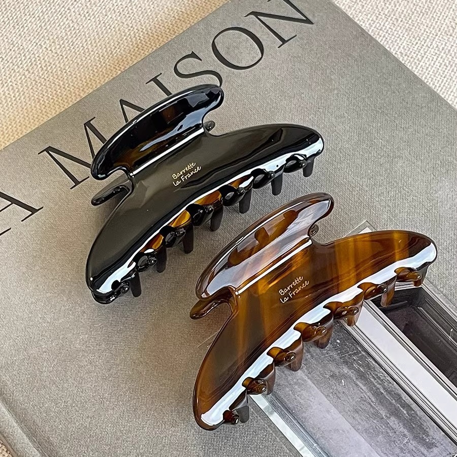Women'S Korean Accessories - New Retro Korean Acetate Hair Claw