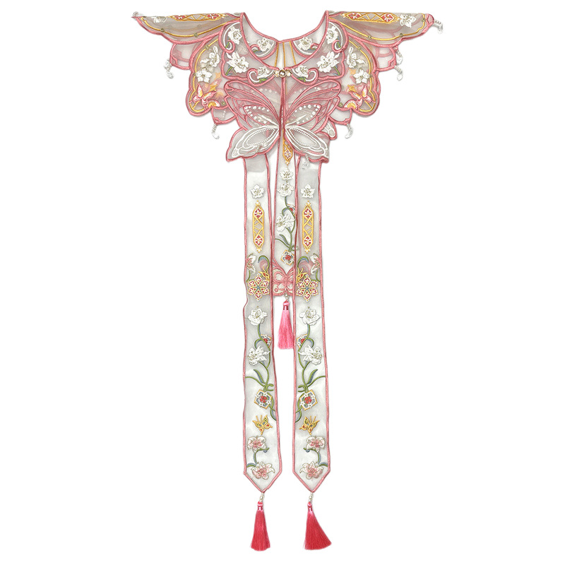 Accessories Woman - Chinese Hanfu Yunjian Shoulder Collar Butterfly