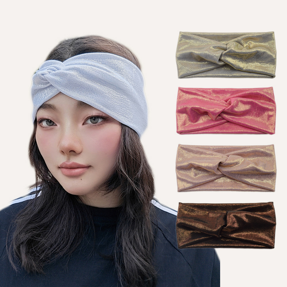 Women'S Yoga Accessories - Turban Headbands Soft Twist Head Bands
