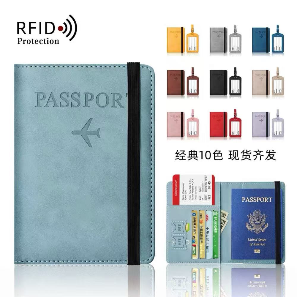 Women Accessories Business - PU Leather Travel Passport Purse Vintage