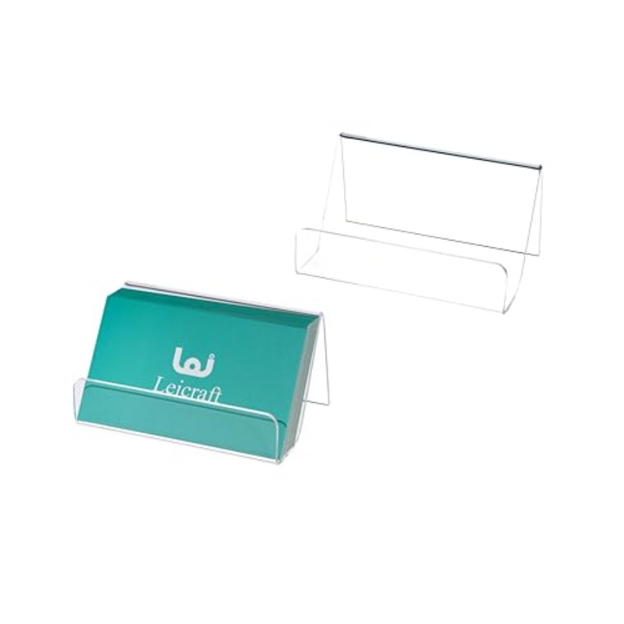 Women Accessories Business - Acrylic Business Card Holder for Desk,