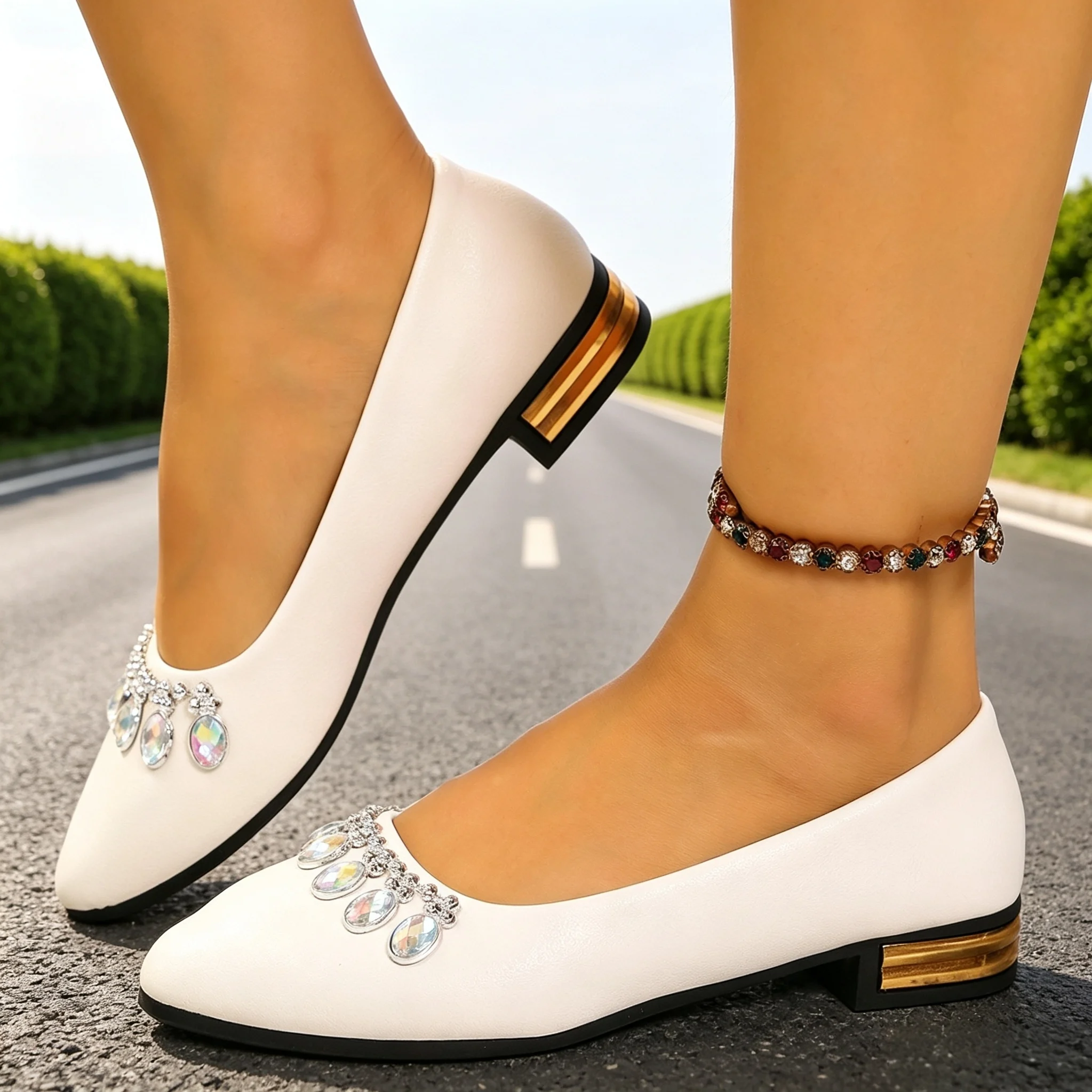 Women'S Shoes And Accessories - Women Flats Pointed Toe Ballet Shoes