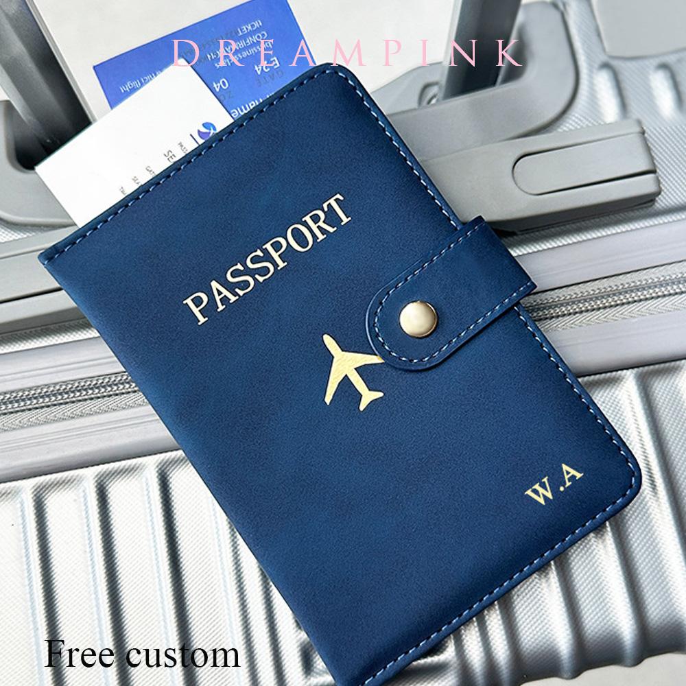 Women Accessories Business - Personalize Name Travel Passport Wallet Luxury