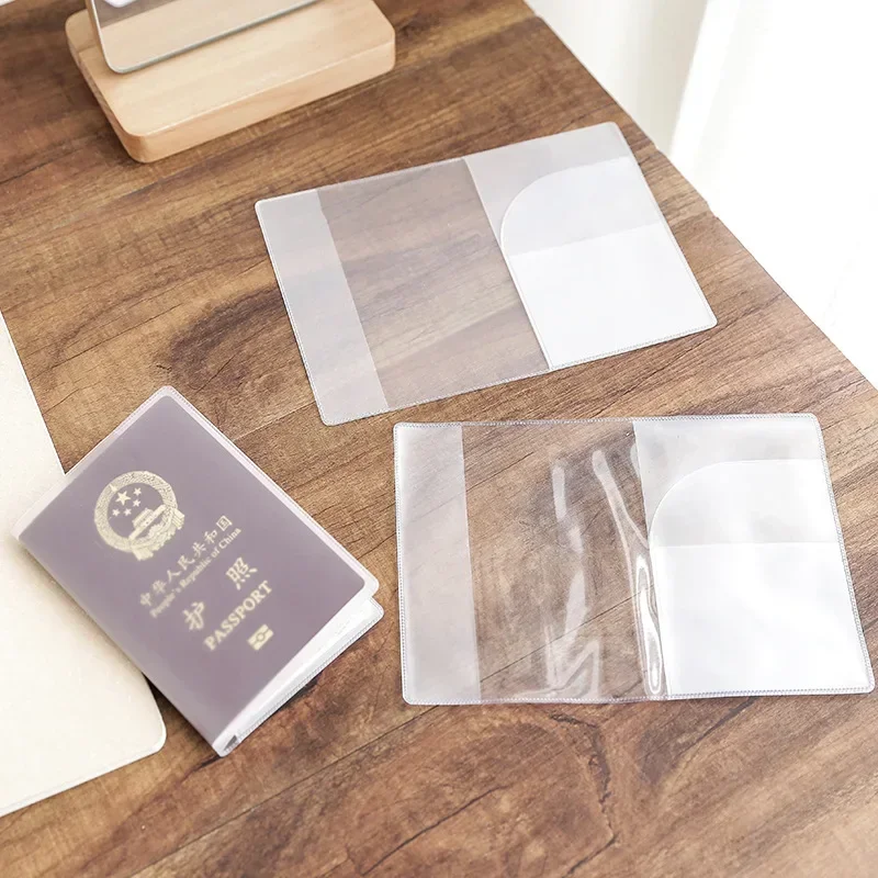 Women Accessories Business - Transparent Passport Cover PVC Waterproof Case