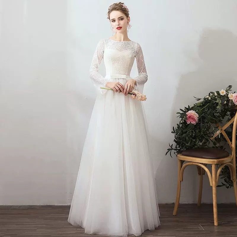 Women'S Accessories For Neck - 2026 New Bridal Retro Long Sleeve