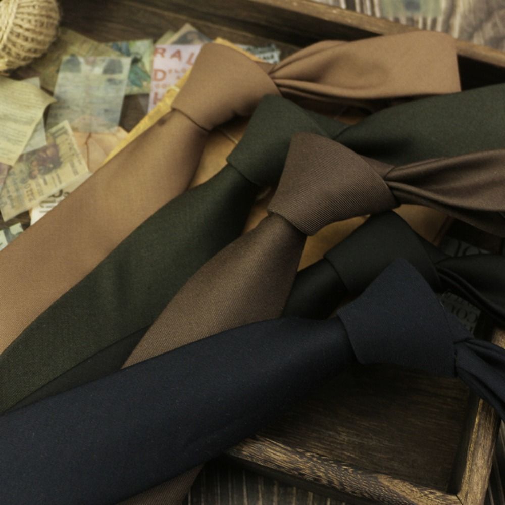 Solid Color Neck Tie Adjustabl - đánh giá và giá Women Accessories Business