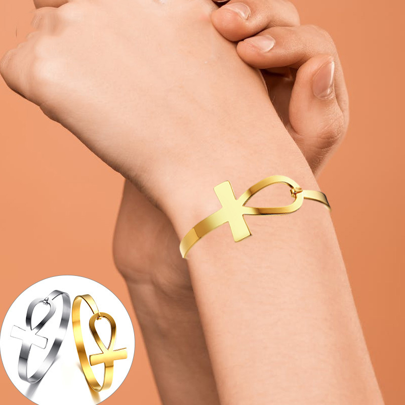 Nữ Ankh Chéo Vòng Tay, Chống D - đánh giá và giá Women Accessories Egypt