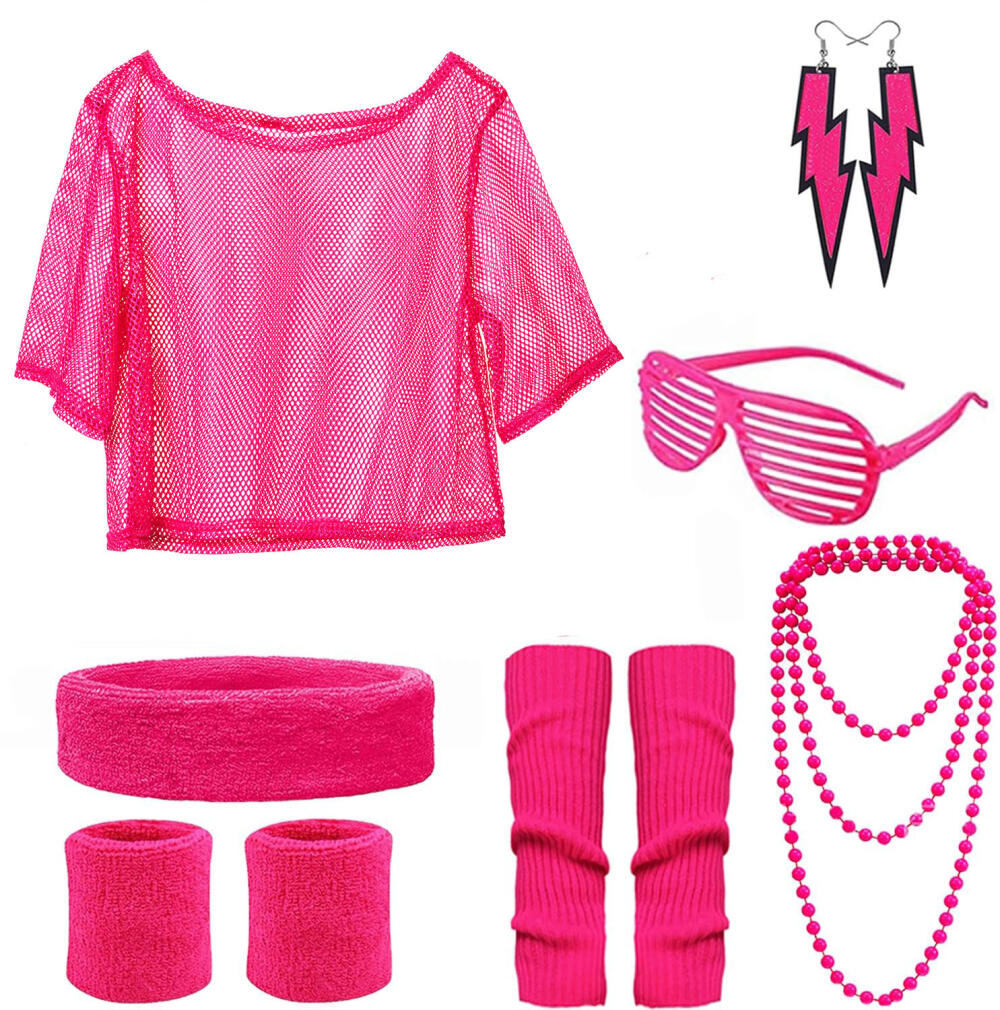 80S Disco Party Outfit Set for - đánh giá và giá Women'S Accessories In The 80S