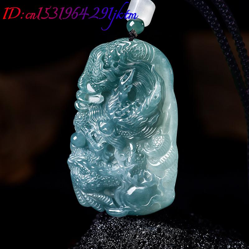 Natural Burmese Jadeite Dragon - đánh giá và giá Accessories Woman