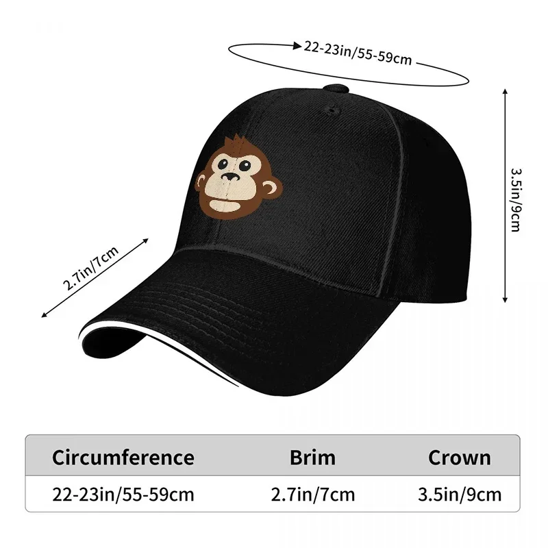 New Monkey Face Logo Baseball  - đánh giá và giá Women Accessories Logo Design