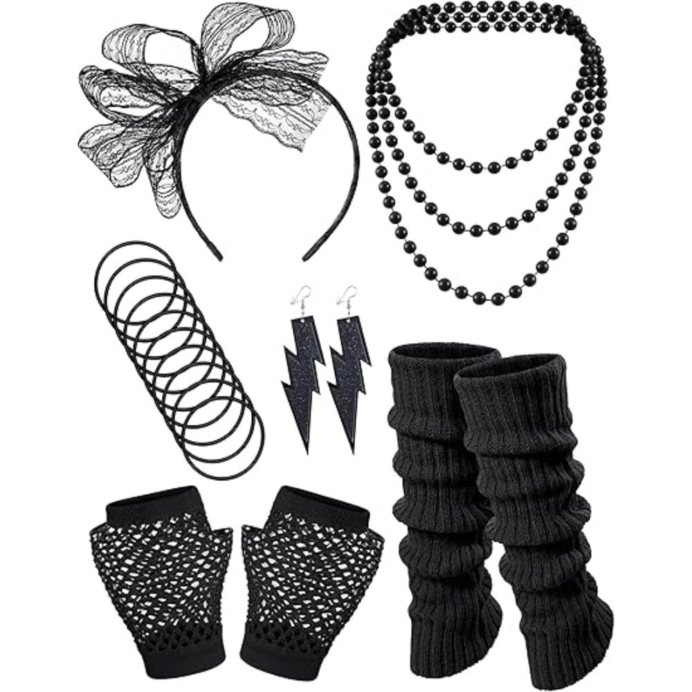80s Costume Accessories Hologr - đánh giá và giá Women'S Accessories In The 80S