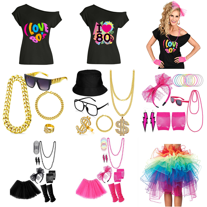 80s Fancy Dress Accessories Re - đánh giá và giá Women'S Accessories In The 80S