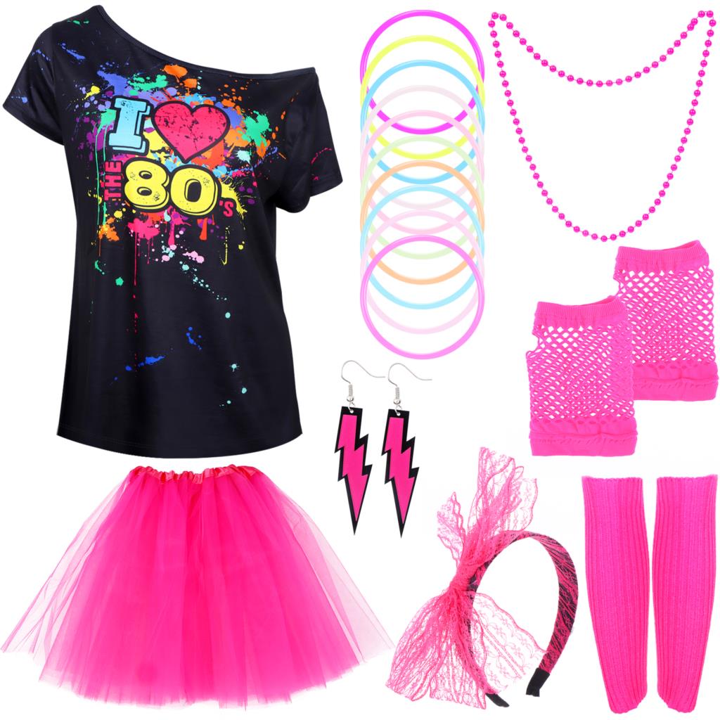 80s Fancy Dress Accessories Re - đánh giá và giá Women'S Accessories In The 80S