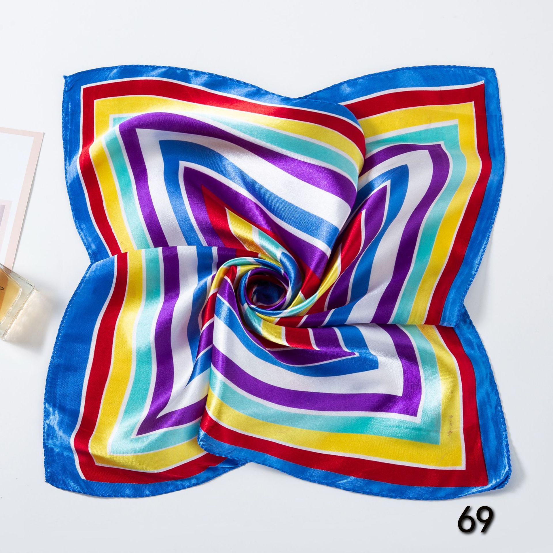 50*50cm Square Silk Scarves Sc - đánh giá và giá Women Accessories Business