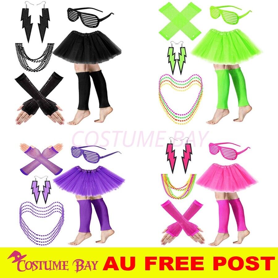 PESENAR Womens Neon 80s Tutu S - đánh giá và giá Women'S Accessories In The 80S
