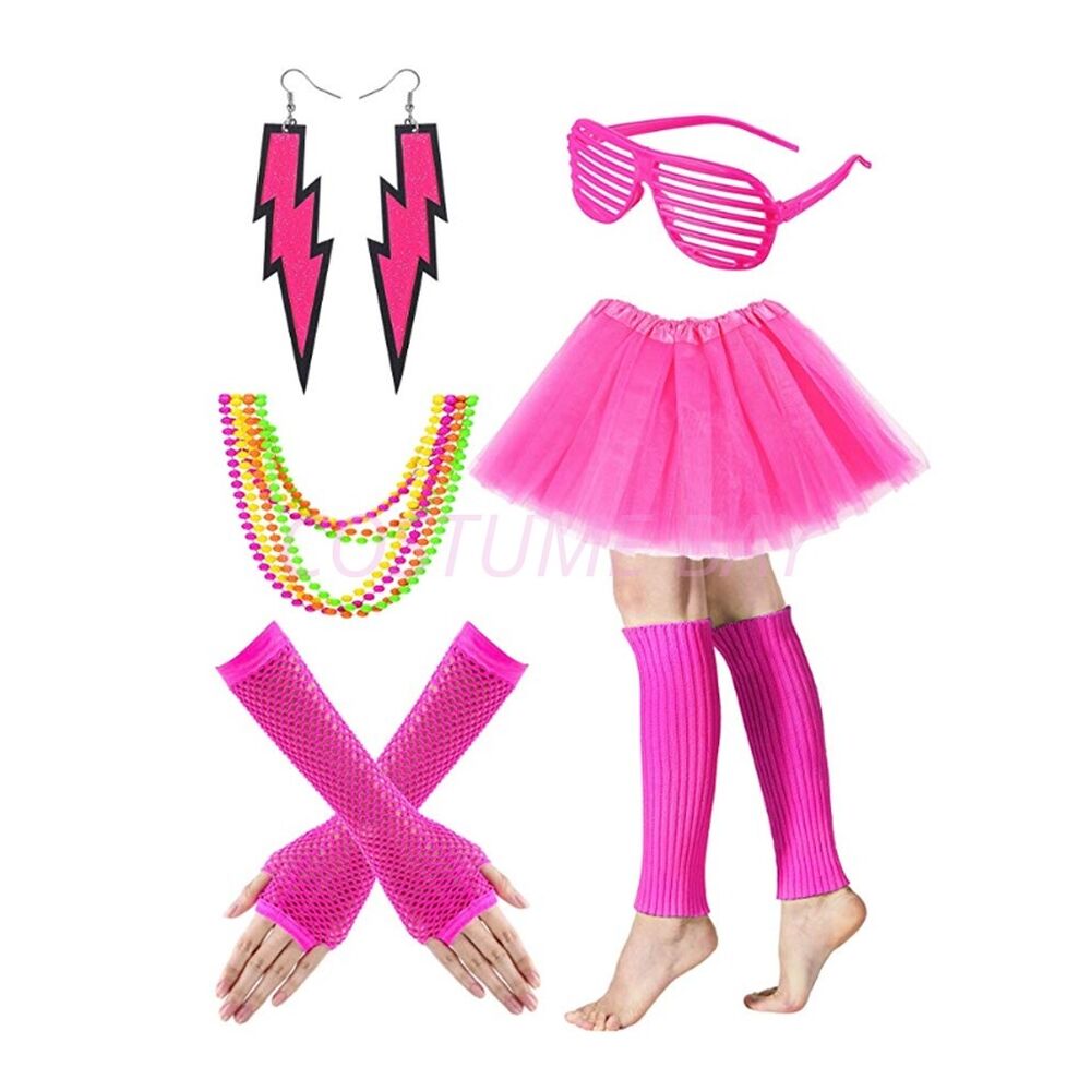 PESENAR Womens Neon 80s Tutu S - đánh giá và giá Women'S Accessories In The 80S