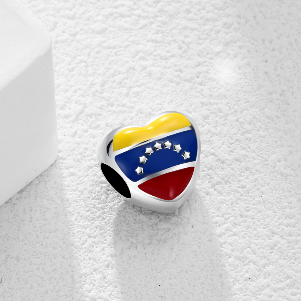 31 Countries Flag Heart Charms - đánh giá và giá Women'S Accessories Uk