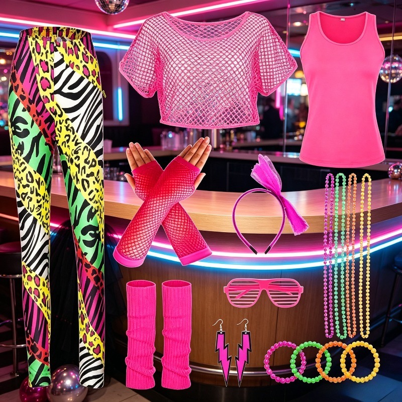 Girls Over 14 Years Old Disco  - đánh giá và giá Women'S Accessories In The 80S