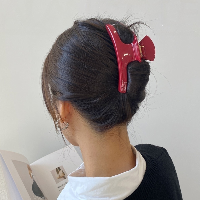 New Christmas Red Hair Claw Cr - đánh giá và giá Women Accessories Business
