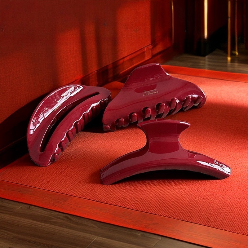 New Christmas Red Hair Claw Cr - đánh giá và giá Women Accessories Business