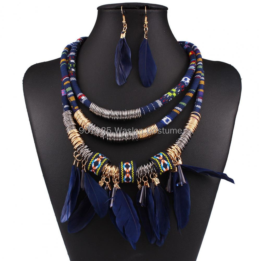2Pcs/Set Egypt Feather Tassel  - đánh giá và giá Women Accessories Egypt