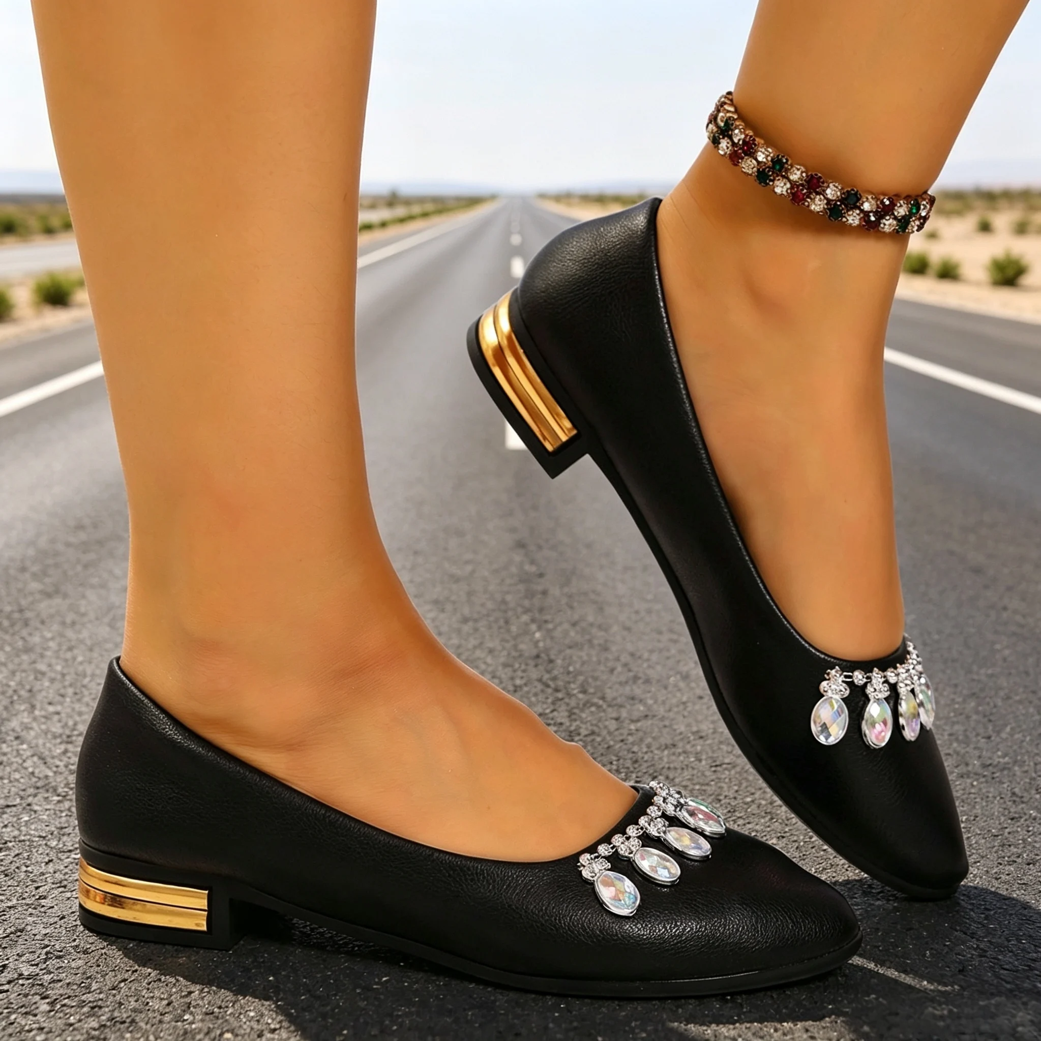 Women Flats Pointed Toe Ballet - đánh giá và giá Women'S Shoes And Accessories
