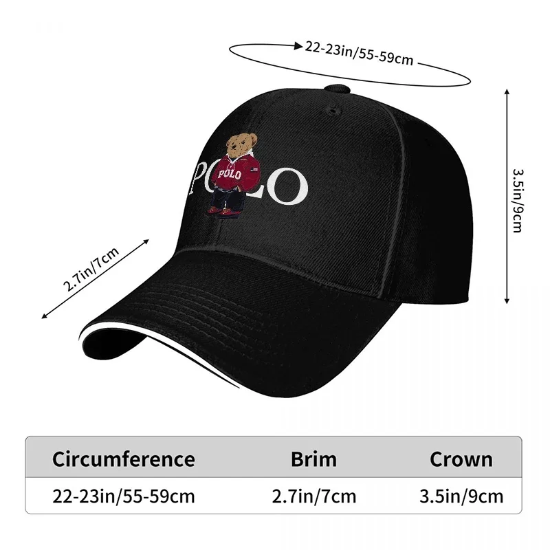 New BEAR LOGO BLACK BASEBALL C - đánh giá và giá Women Accessories Logo Design
