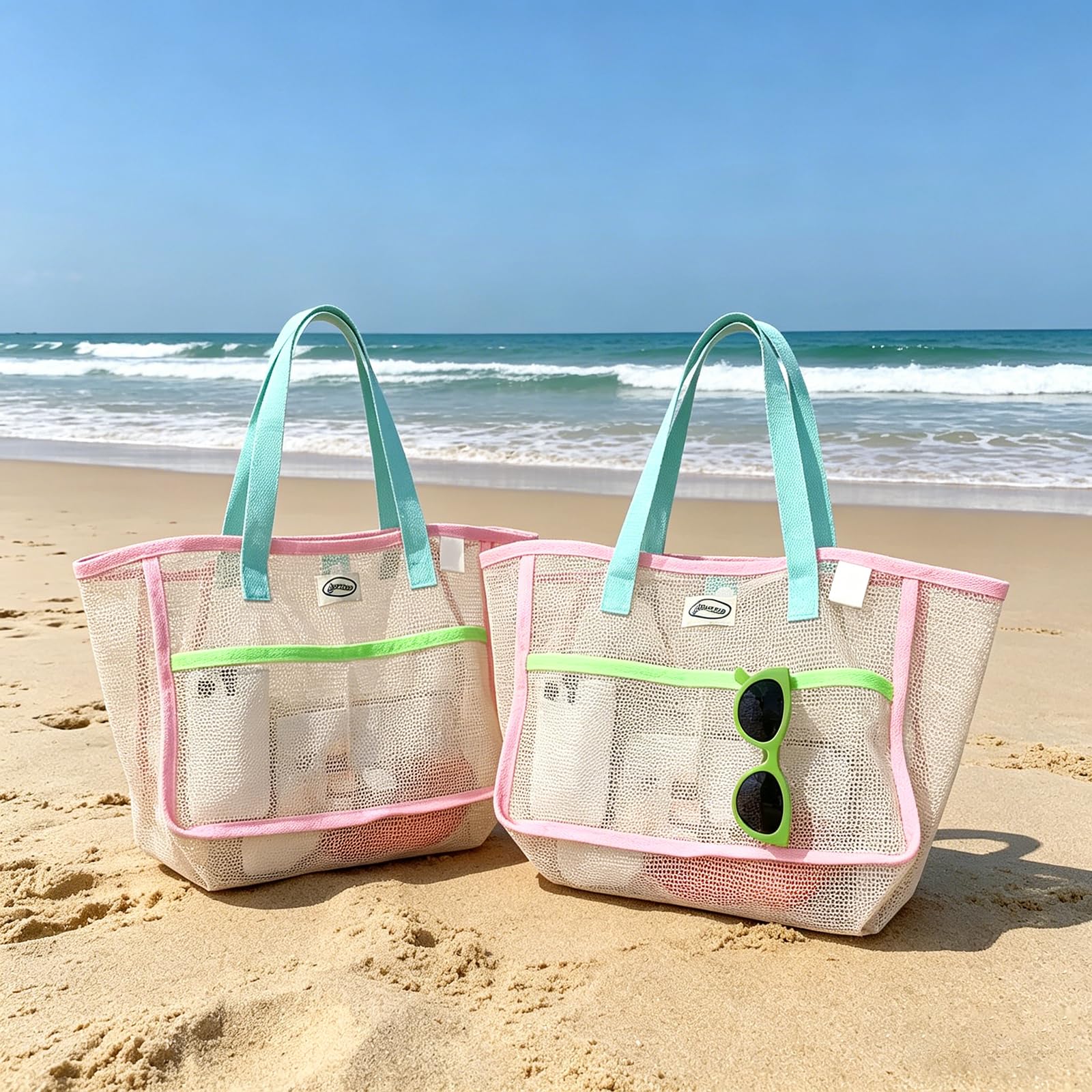 Beach Bags for Women Colorful  - đánh giá và giá Women Accessories Pack