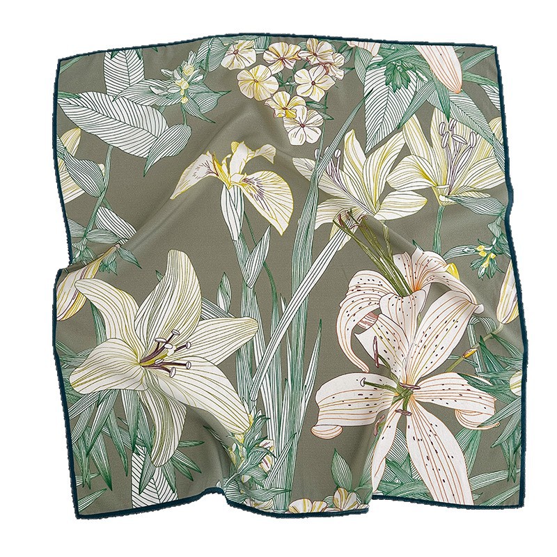 100% Silk original luxury scar - đánh giá và giá Women'S Korean Accessories