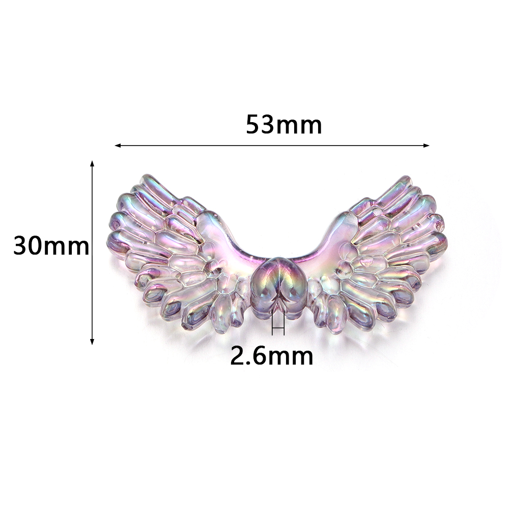 5pcs/lot AB Color Angel Wings  - đánh giá và giá Women Accessories Pack