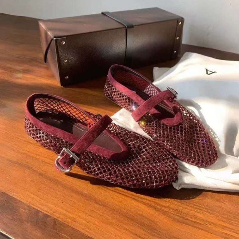Hollow Rhinestone Baotou Sanda - đánh giá và giá Women'S Shoes And Accessories