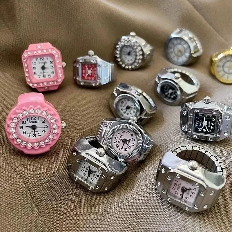 Retro Watch Ring Y2K Punk Quar - đánh giá và giá Women'S Accessories In The 80S