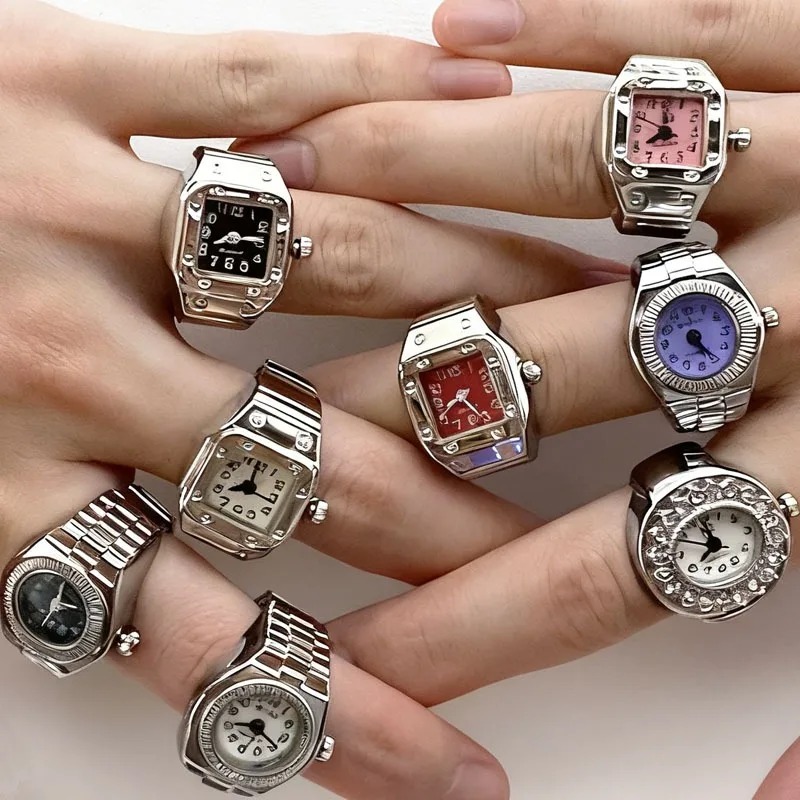 Retro Watch Ring Y2K Punk Quar - đánh giá và giá Women'S Accessories In The 80S