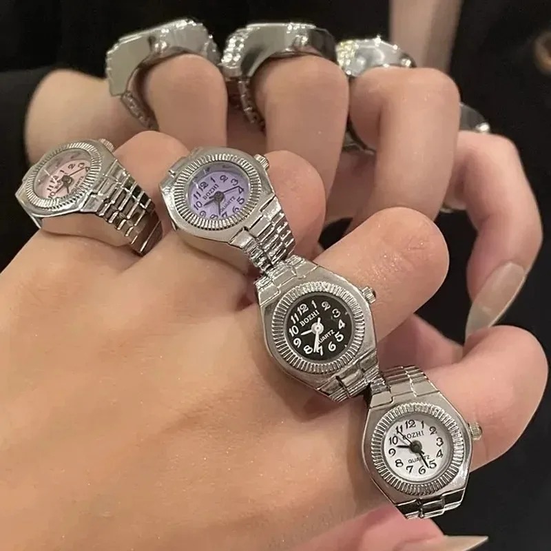 Retro Watch Ring Y2K Punk Quar - đánh giá và giá Women'S Accessories In The 80S