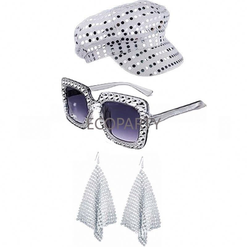 2024 3PCS/5PCS 70s Disco Costu - đánh giá và giá Women'S Accessories In The 80S