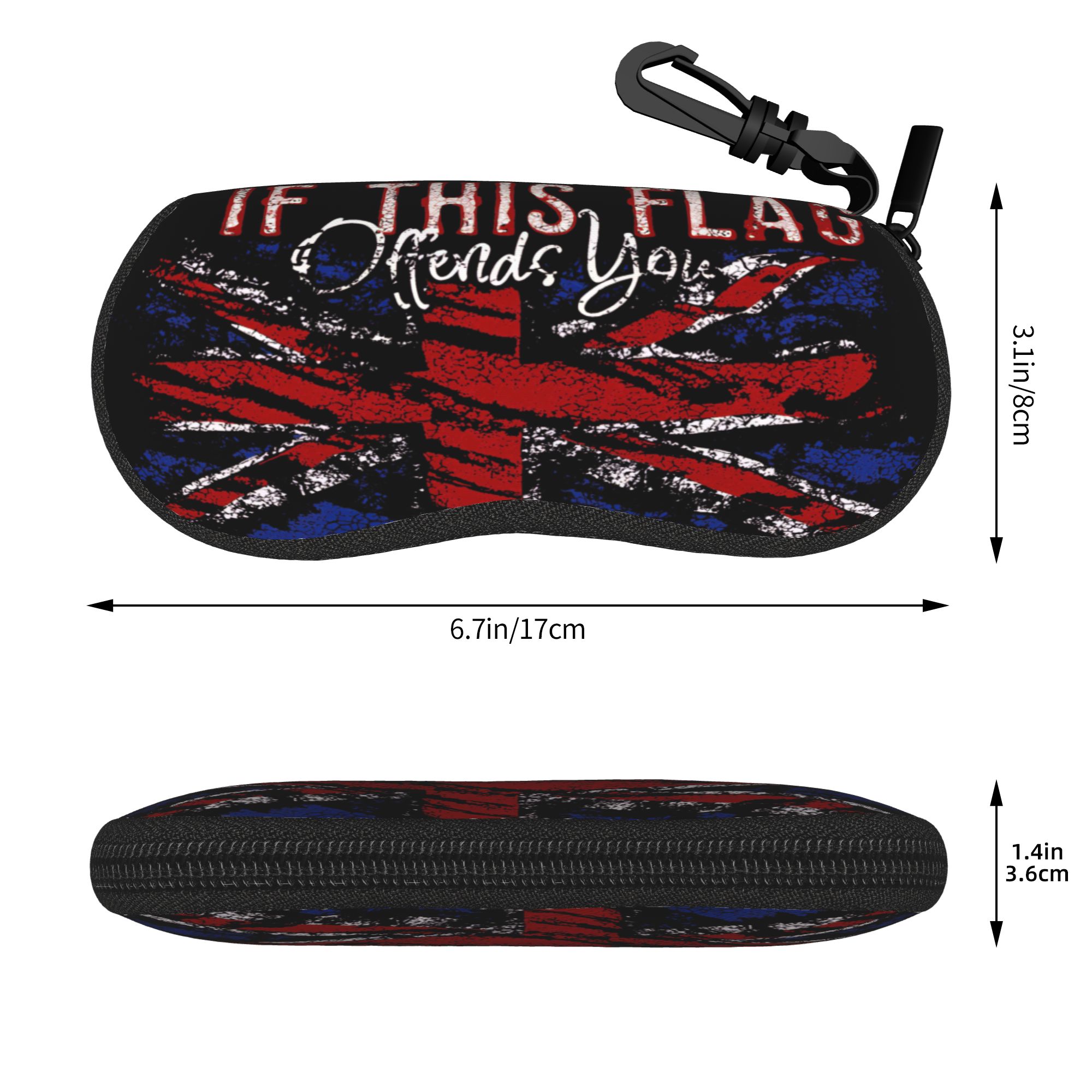 British flag UK Glasses Case M - đánh giá và giá Women'S Accessories Uk