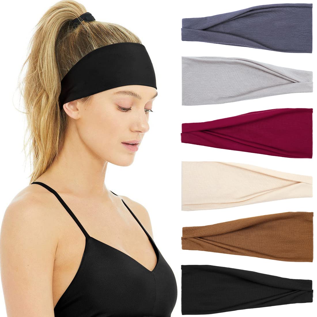 Headbands for Women Non Slip S - đánh giá và giá Women'S Yoga Accessories