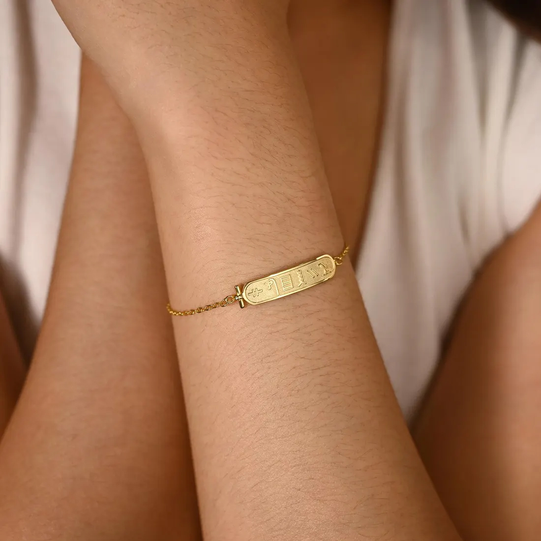 Custom Egyptian Name Bracelet  - đánh giá và giá Women Accessories Egypt